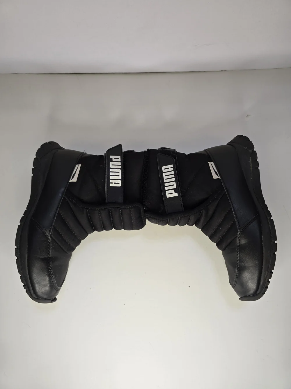 PUMA Black Quilted Winter Boots